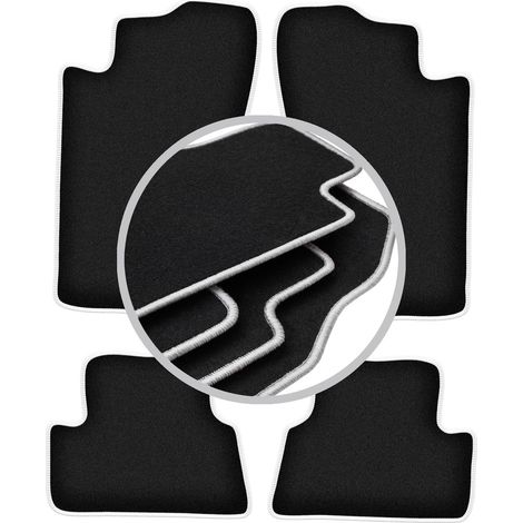 Tapis de sol Carlux argentés pour : Mitsubishi Eclipse 2G coupé (1995-1999) (1/5)