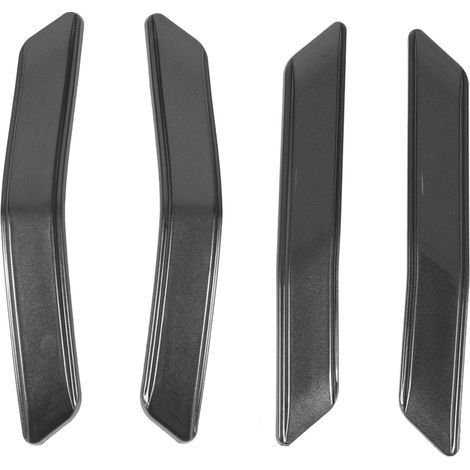4 pièces Protège-bord de porte de voiture Anti-rayures Moulure de remplacement pour Tesla Model Y 2021 à 2023 Gris