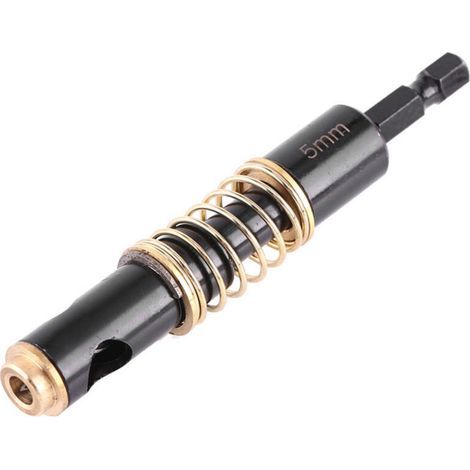 Depisuta Ensemble de Bits de Charnière en Laiton de Haute qualité, Bits de Forage Tranchants pour Forage Précis, Tige Hexagonale 1/4 '' pour L'amélioration de la Maison, 5 Mm / 1/4 '' (5 millimètres) (1/4)