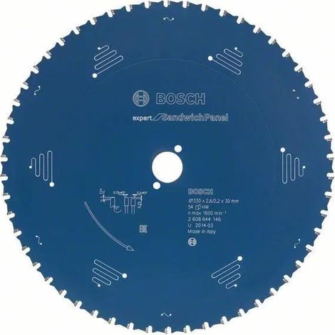 Lama per sega circolare Bosch Expert per pannelli sandwich 350 mm