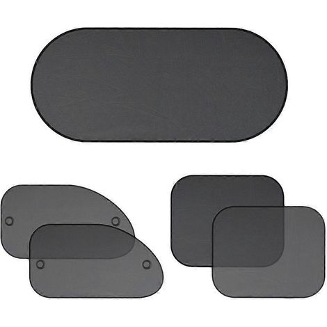 Pare-soleil pour poussette, pare-soleil pour vitres latérales de voiture, protection solaire pour vitres de voiture, pare-soleil pour vitres latérales de voiture-100X50cm-Black (1/3)