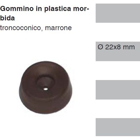 GOMMINI PLAST.MORBIDI MARR.CF.12