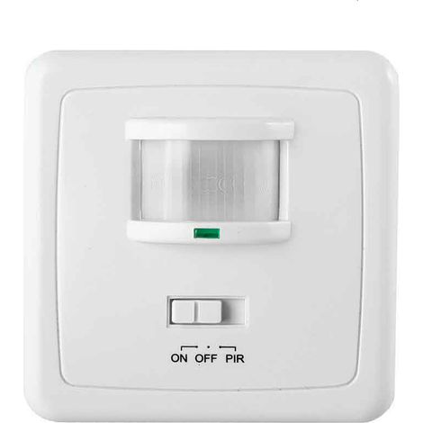 Einbau-Bewegungsmelder, 140º, 12m Erfassungswinkel EDM 03220 (1/2)