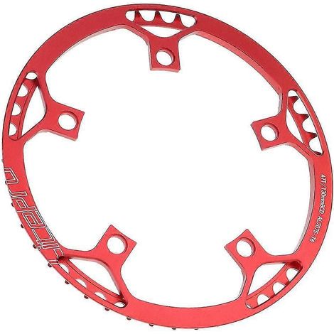 Plateaux 45, 47, 53, 56 et 58 dents, entraxe 130 mm, mono-vitesse, rouge 45 dents et rouge 47 dents. (1/5)
