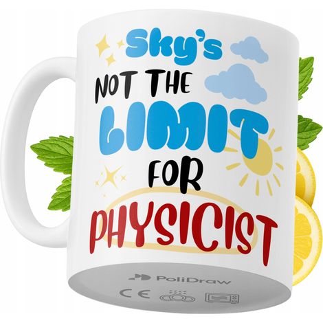 Lustige Tasse für Physiker – Kaffee- oder Teetasse mit witzigem Textdesign – ideal für Geburtstage, Namenstage, Feiertage und besondere Anlässe. Hochwertige Tasse für Zuhause, Büro und Arbeit. Farbe: 