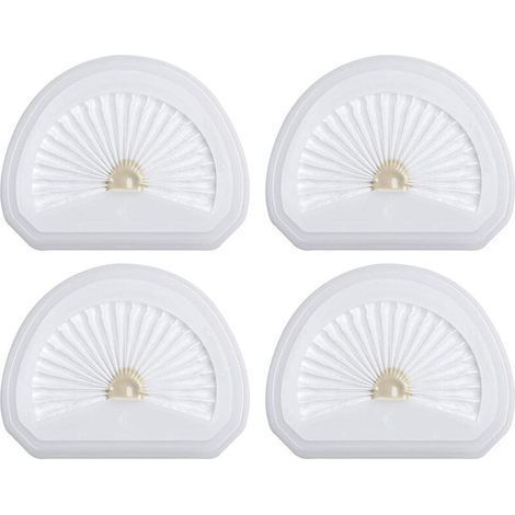 Lot de 4 filtres d'aspirateur à main compatibles avec Black et Decker VLPF10 Filtre de rechange et aspirateur à main Dustbuster HLVA315J HLVA320J00 N575266, remplace la pièce N600601 (1/5)