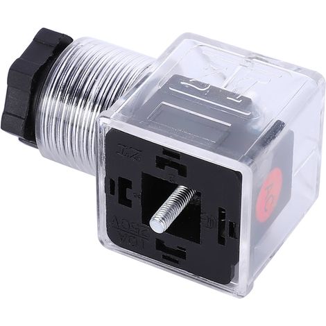 Lot de 5 électrovannes hydrauliques avec lampe, transparentes et universelles, 220 V CA. (1/5)