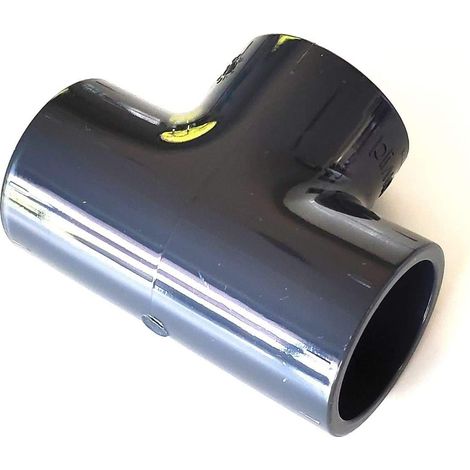 Té 90° PVC Pression – U / 63 mm intérieur F/F/F PN16 / Piscine et arrosage / égale