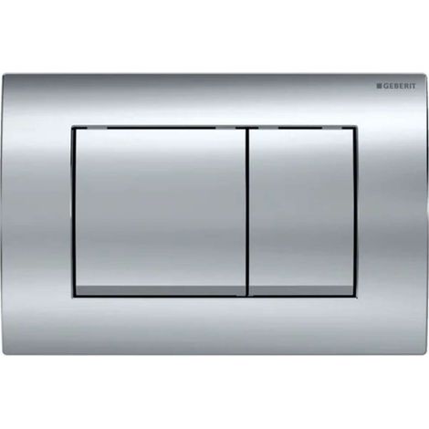 Geberit Delta30 - Bedienung der Spülung, Chrom glänzend 115.137.21.1 (1/2)