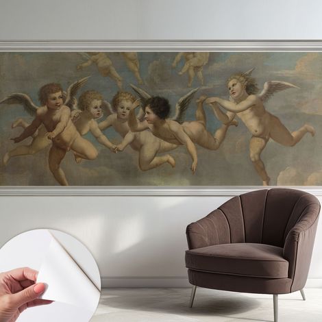 Carta da parati autoadesiva - Fotomurale adesivo - design elegante - stile moderno - Figure angeliche 250x104 cm (1/5)
