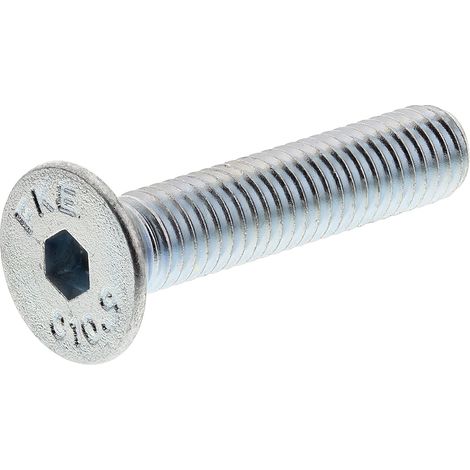 Vis à six pans creux, M5 x 25mm, tête Vis fraisée à tête creuse hexagonale, en Acier ( Prix pour Boîte de 50 ) (1/2)