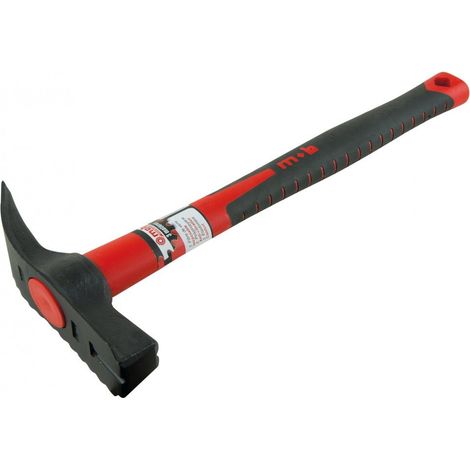 Marteau coffreur, tête raclante OC, manche ergonomique Nertec - MOB (1/10)