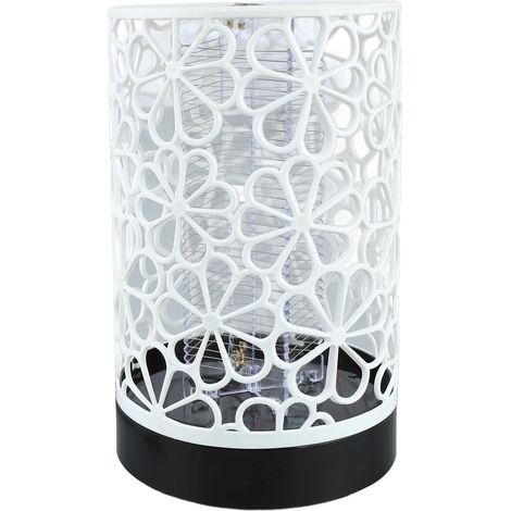 Lampe anti-insectes violette USB 360° à décharge électrique pour la maison et le camping (1/5)