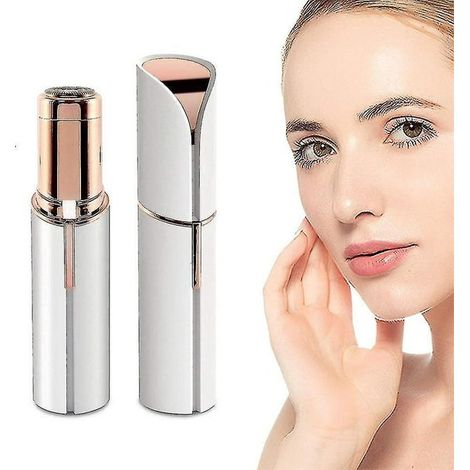 Épilation visage femme sans douleur, kit rasoir sourcils et lèvres, cadeau idéal pour dame, peau douce, usage délicat, format voyage (1/5)