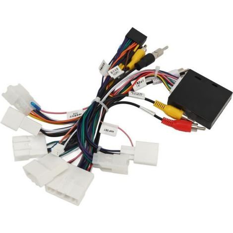 Faisceau de câblage d'autoradio Faisceau de câbles d'autoradio avec adaptateur de décodeur USB CANBUS pour auto cosses (1/4)