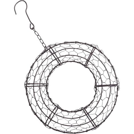 Support mural suspendu en fer GALPADA pour plantes grasses et orchidées, 21 cm de diamètre, jardin (1/5)