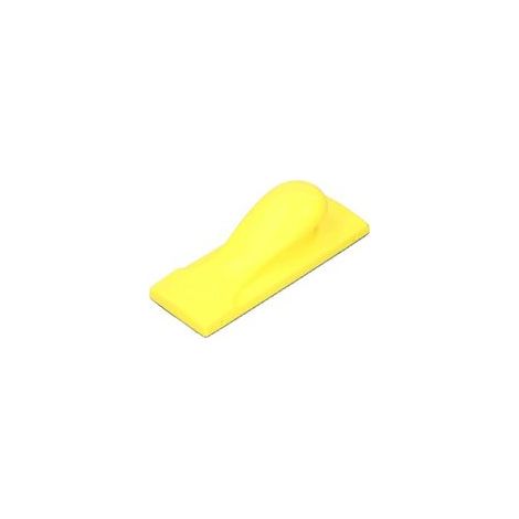 Bloc de ponçage à la main rectangulaire auto-adhésif tampon de papier abrasif outil de polissage du bois adapté au polissage (1/3)