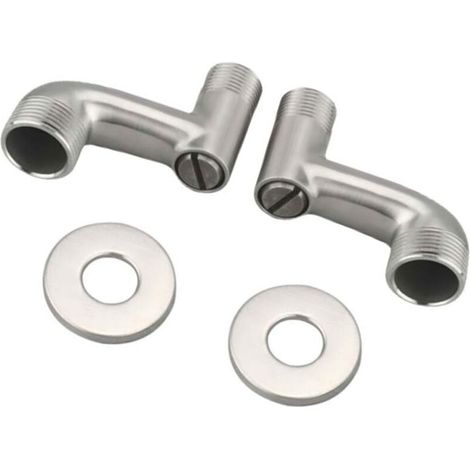 Verstellbarer Winkel-Duschschlauchanschluss – Gebogene Armaturen – Gebogener Fußwinkel – Armaturenadapter