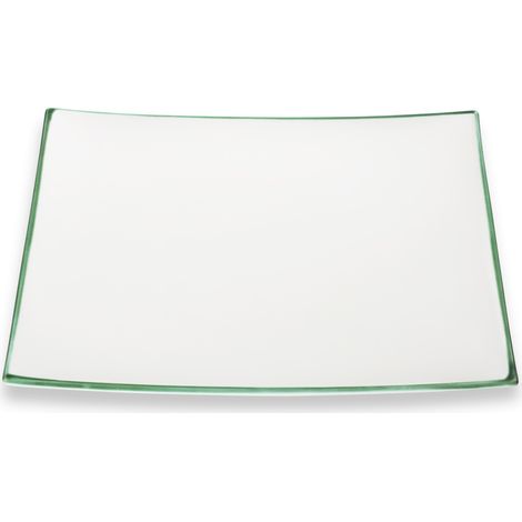 Gmundner Keramik Grüner Rand, Assiette de présentation Trend (31x31cm) (1/2)