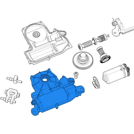 came pièce détachée caisse supérieure frog-j 119ria073 (1/3)