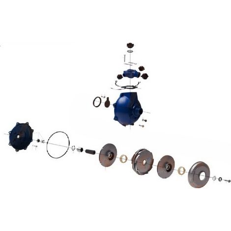 Turbina Con Casquillo compatible con Km15A  Ref 450901