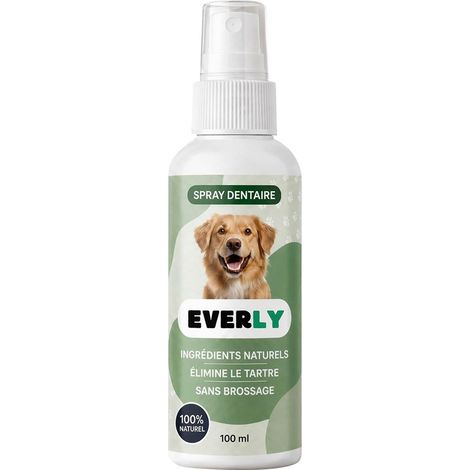 Everly Dog Dental Spray, Spray Dental Antisarro para Perros 100 ml (1/5)