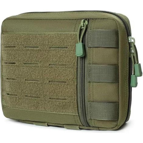 Taktische Molle Erste Hilfe Tasche für Jagd Camping Wandern Grün