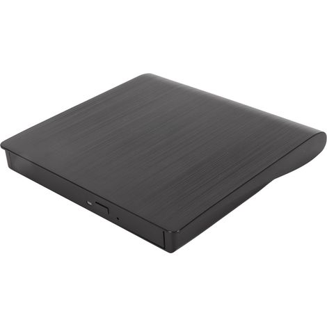 Lecteur DVD externe USB 3.0 haute vitesse de transmission, compatible PC portable et PC (noir) (1/5)