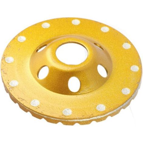 Meule De Segment - Diamant 100 mm x 4.5 mm - Pour Meulage Béton Marbre Pierre - 6 Trous - 1 Pièce (1/5)