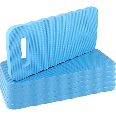 FUNSUEI Lot de 6 protege genoux, Bleu, 40 x 18 x 2 cm, genouillere travaux genoux Pour travaux dans le jardin (1/4)