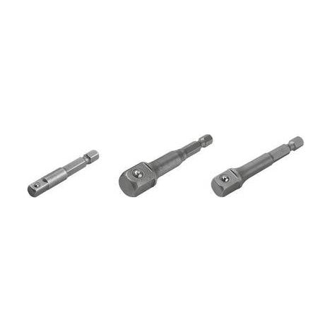 ADAPTATEUR À CHOCS WOLFCRAFT 1579000 PROPULSEUR 1/4 (6.3 MM) SORTIE 1/4 (6.3 MM) 50 MM (1/10)
