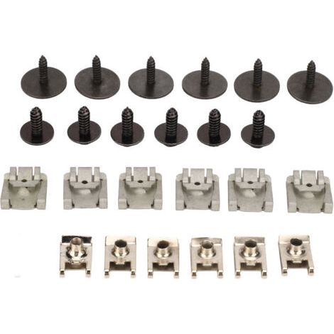 Clips de fixation pour sous-plateau de moteur, 24 pièces, vis MC3003 de remplacement pour mercedes-benz classe C W203 W204 CL203 (1/3)