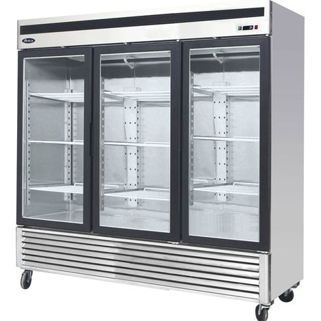 Armoire Réfrigérée Vitrée Positive 3 Portes - 2050 L - Atosa (1/4)