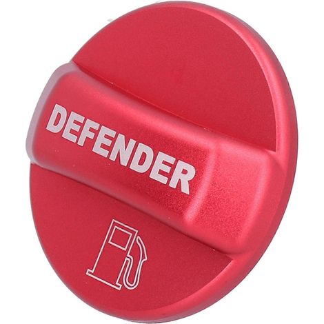 Tankdeckel aus Aluminiumlegierung, passend für Land Rover Defender 110/90 (2020–2022), Rot
