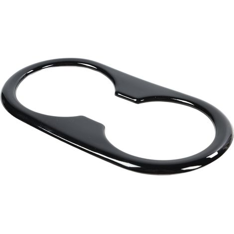 Cache porte-gobelet arrière pour Tesla Model 3 Y 2021-2023, habillage noir peint, remplacement protection siège (1/5)