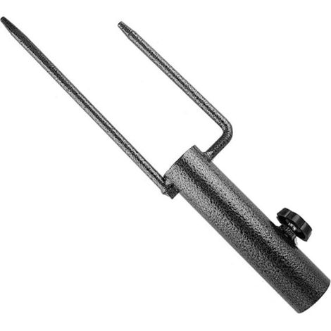 Ancre de Parasol,Métal solide résistant à la corrosion- Pique à Gazon en Acier Inoxydable Douille de Sol Anchor Parapluie de Plage (1/5)