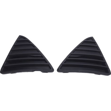 1 paire de garniture de couverture de lunette d'insertion de calandre inférieure de pare-chocs avant 1718737, remplacement résistant aux chocs d'aspect sportif pour Focus MK3 2011 – 2015