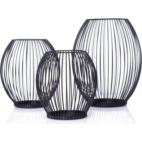 Portavelas decorativo de hierro forjado para mesa, portavelas decorativo para velas pequeñas para bodas.