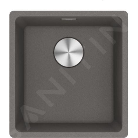 Franke Maris - Évier en fragranit MRG 110-37, 370x400 mm, pierre grise 125.0698.001 (1/3)