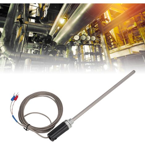 Sonde thermocouple BERM M12, capteur de température de type K, sonde de température de 3 m (1/5)