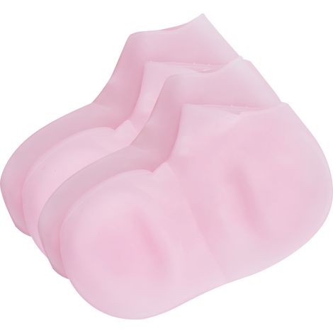 Soin des pieds chaussettes hydratantes exfoliantes anti-crevasses adoucissantes pour peau douce, pédicure, taille XL (42-44). (1/5)