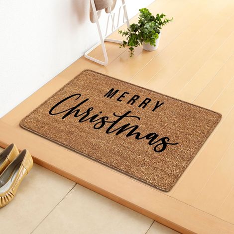 Tapis De Bienvenue - Tapis D'Entrée Extérieur En Polyester - Pour Porte D'Entrée Hall Cuisine Extérieur - 40 x 60 cm (1/5)