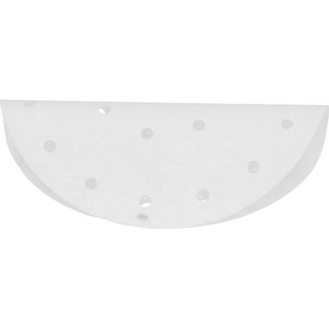 Papier antiadhésif absorbant l'huile, 100 pièces, rond pour Barbecue, pour friteuse, poêle profonde (18cm)