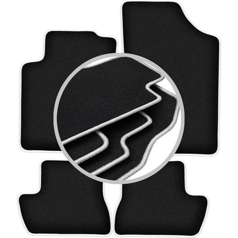Tapis de sol Carlux argentés pour : Citroën C2 hatchback (2003-2009) (1/5)