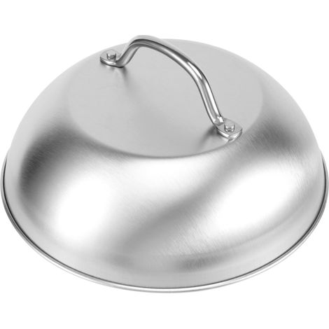 Dickwandiger Edelstahldeckel, geeignet für Steaks, westliche Küche, Restaurantgerichte oder westliche Speisen.