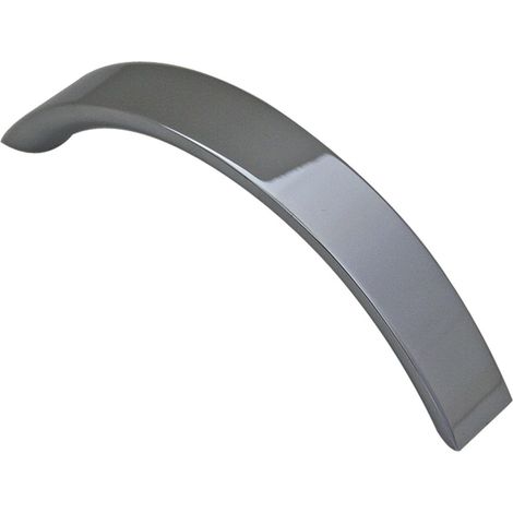 Küchengriff Chrom glänzend 96mm Lochabstand Möbelgriff Schrankgriff aus Metall (1/2)