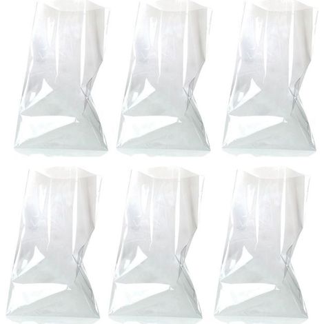 60 sachets alimentaires transparents 19 x 11 cm (1/3)