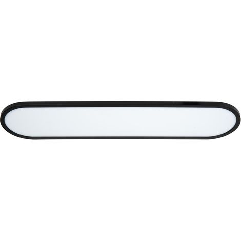 Éclairage ovale de plafond Elly 36W noir - 07121/36/30 (1/3)