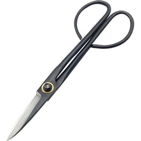 Outil de taille pour bonsaï de fabrication japonaise, ciseaux à bonsaï avec lames en acier inoxydable et long manche, ciseaux de précision pour bonsaï-AquaForge (1/5)