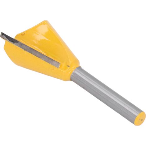 Fraises à queue d’aronde 6 mm, queue 1/4 pouce, coupe bois en forme d’aronde, rainurage précis et performant, accessoire défonceuse pour bois, 1 pièce (1/5)